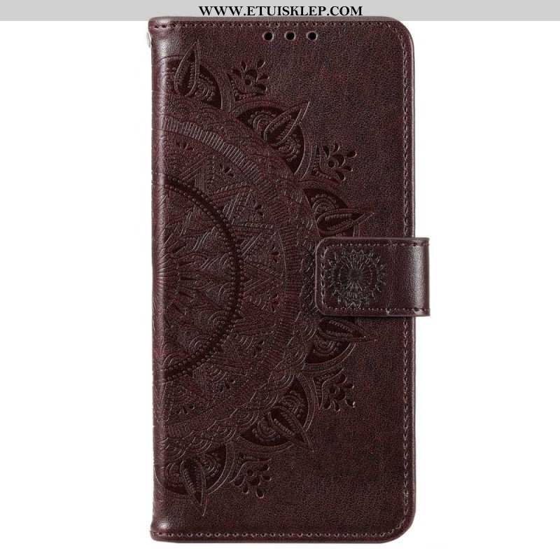 Etui Folio do OnePlus Nord CE 2 5G Kwiatowa Mandala